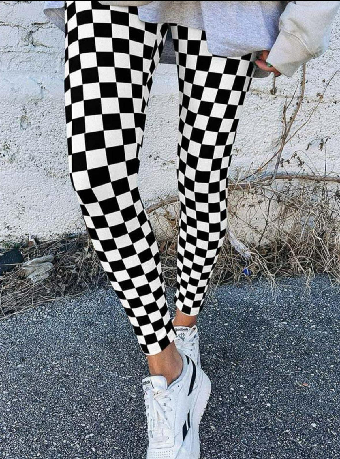 Checkered Leggings