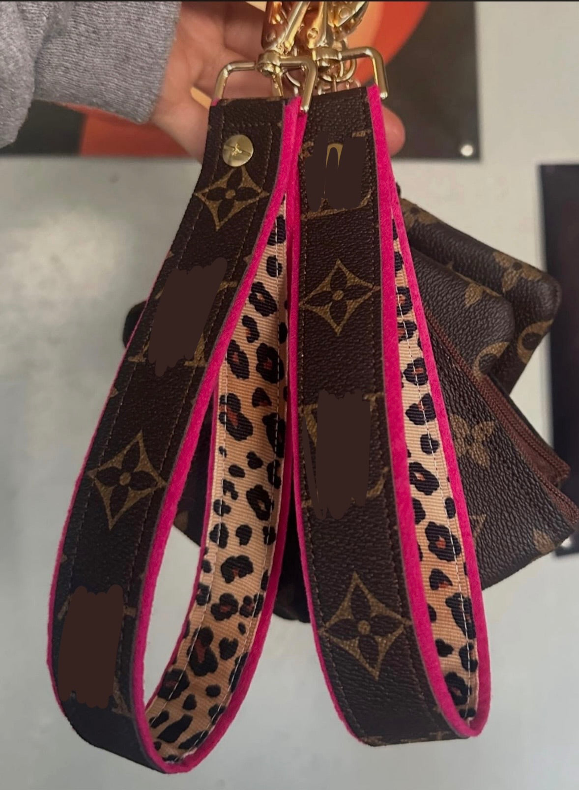 Inspired Leopard Keychain