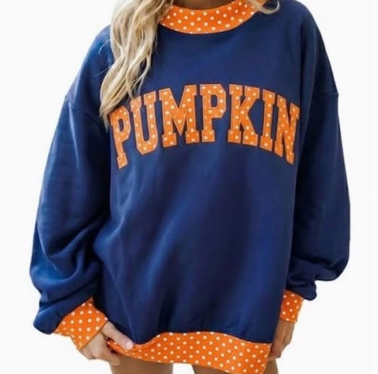 Pumpkin Mock Neck