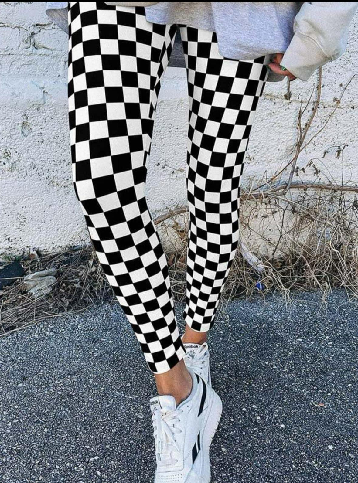 Checkered Leggings