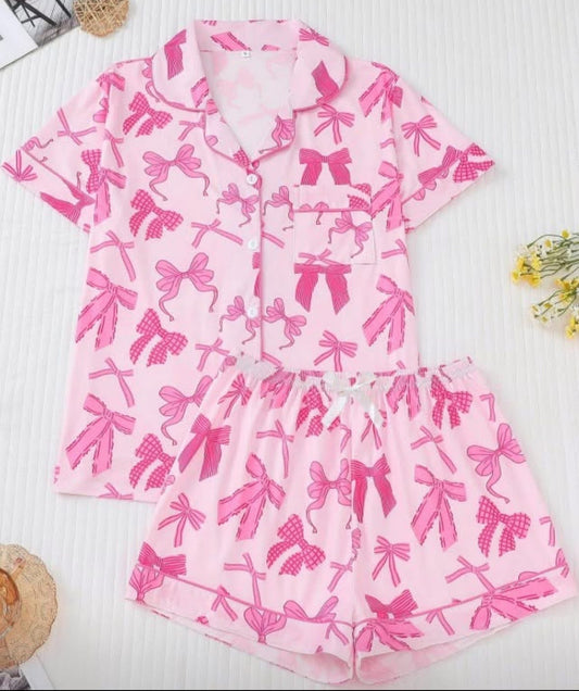 All the Bows Pj Set