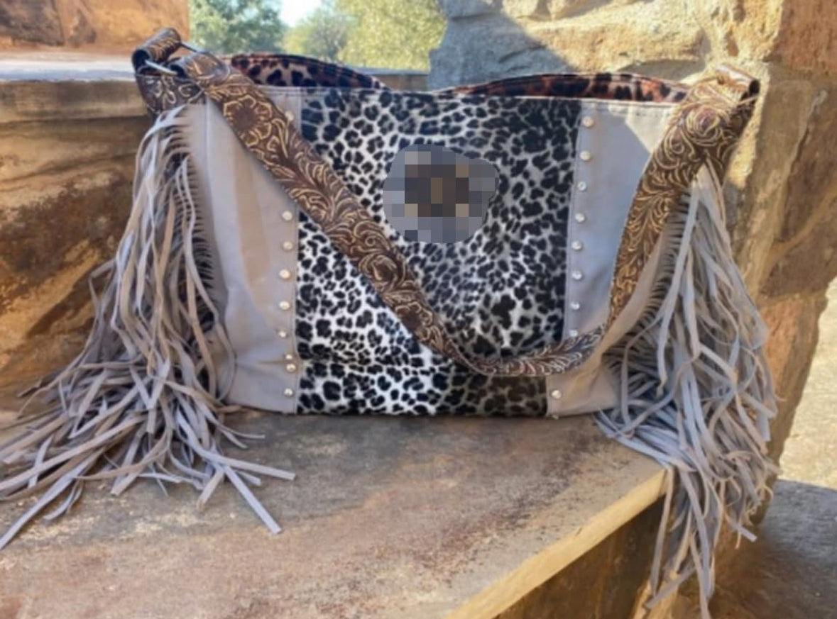 Inspired Western Fringe Purse