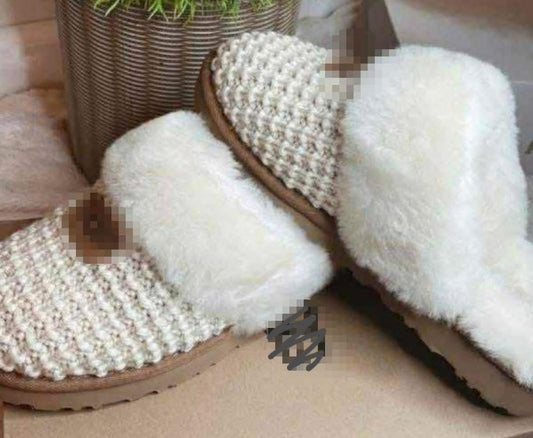 Knit Inspired Slippers