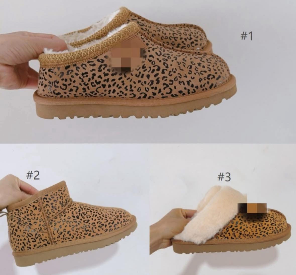 Leopard Inspired Slippers