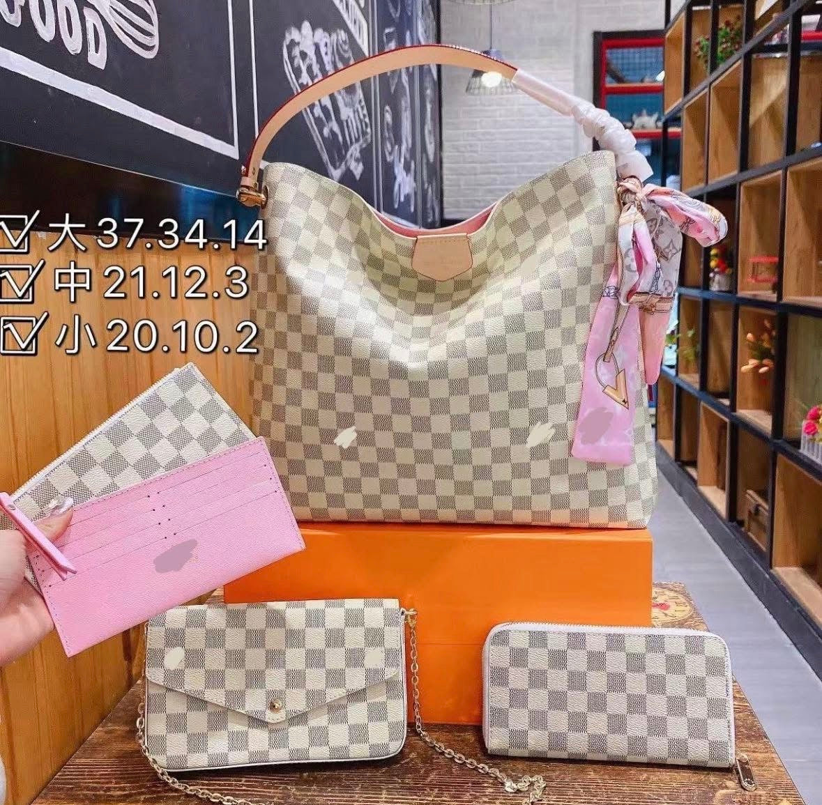 Inspired LV Bag Set