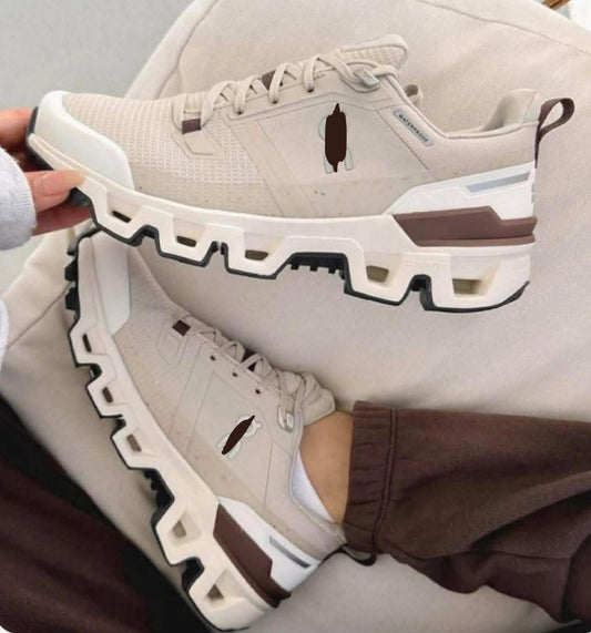 Brown Cloud Sneakers