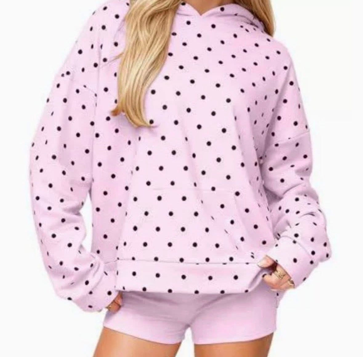 Polka Dot Hoodie