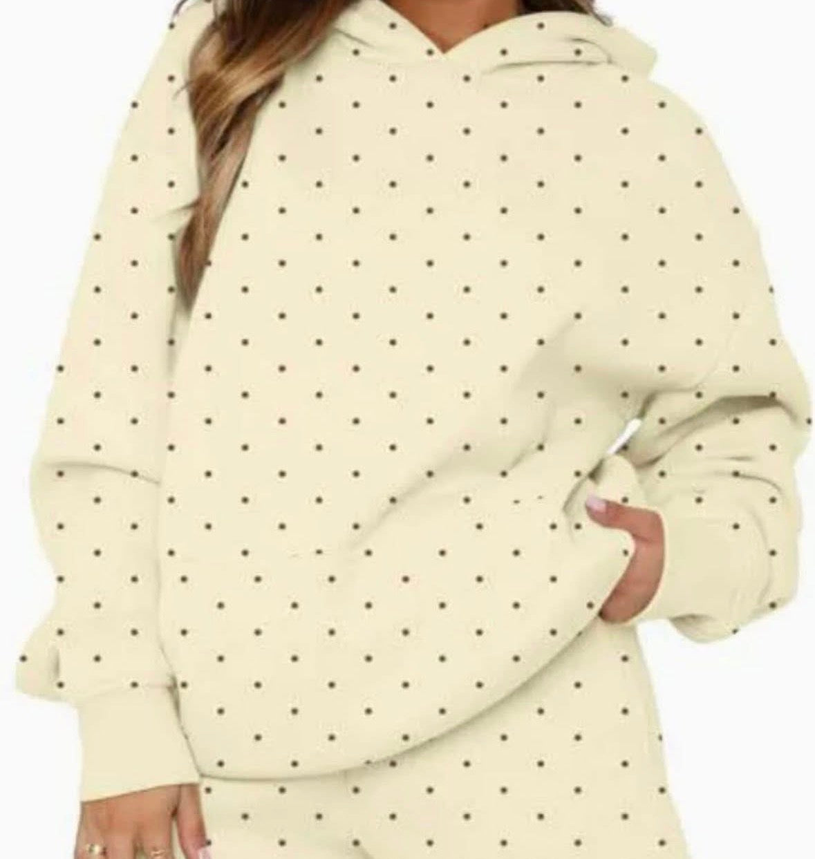 Polka Dot Hoodie