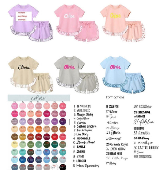 Monogram Sets